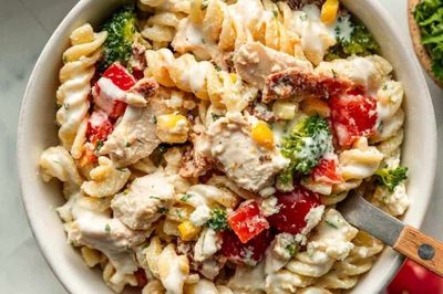 Resep Pasta Salad Yoghurt, Kombinasi Sempurna untuk Hidangan Sehat dan Nikmat