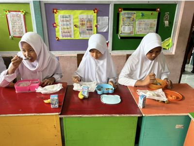 Intip Menu Makan Siang Gratis SD Muhammadiyah Kulon Progo, Bujet Rp15 Ribu