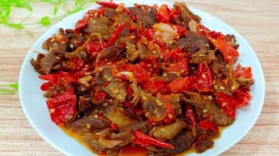 Resep Dendeng Balado Empuk dan Pedas, Awas Ketagihan!