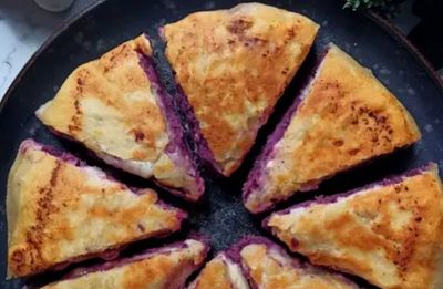 Resep Purple Sweet Potato Cheese Bread, Luaran Gurih Berisi Ubi Ungu dan Keju Lumer