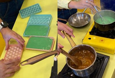 Resep Takjil Bola Puding Pandan dan Aren yang Cocok Jadi Menu Buka Puasa