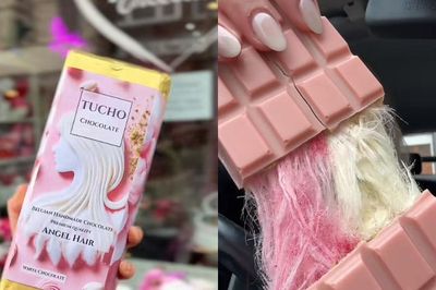 Baru! Kreasi Cokelat Isi Rambut Nenek Viral di Media Sosial, Saingi Cokelat Dubai?
