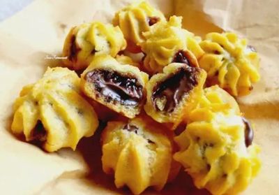 Resep Kue Sus Kering Isi Coklat, Camilan Lebaran Renyah yang Meleleh di Mulut