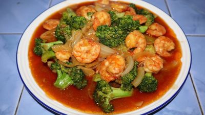 Resep Udang Brokoli Saus Tiram yang Enak dan Mudah Dibuat!