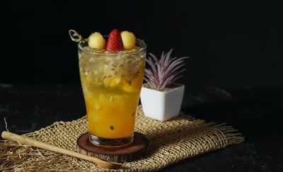 Resep Es Markisa Blewah Lengkeng, Perpaduan Segar yang Bikin Nagih