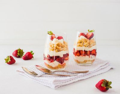 Resep Dessert Parfait Sehat Berpadu Buah-buahan