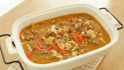 Resep Tongseng Sapi Kuah Santan, Pedas dan Lezat