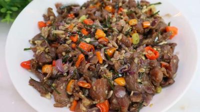 Resep Daging Slice Sambal Matah, Pedas Segar dan Gampang Dibuat