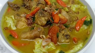 Resep Tongseng Ayam Kuah Santan Enak, Dijamin Antigagal