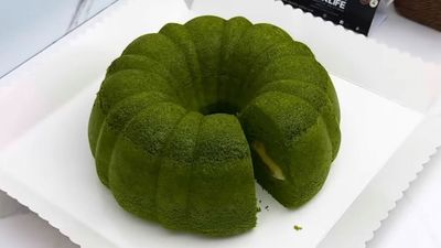 Resep Bolu Matcha Keju Lumer yang Lagi Viral, Super Lembut dan Enak!