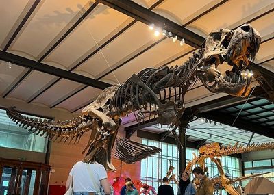 Bagaikan di Jurrasic Park, Begini Sensasi Berjalan Dikelilingi Dinosaurus di Brussels