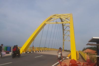 Eksplor Keunikan Jembatan Kuning di Tanjung Balai Karimun Kepulauan Riau