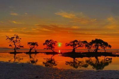 Pesona Pantai Tongke Lima di Alor NTT, Pemandangan Sunset yang Bikin Takjub