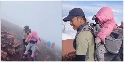 Heboh! Balita Diajak Mendaki Gunung Kerinci, Begini Klarifikasi Sang Ayah