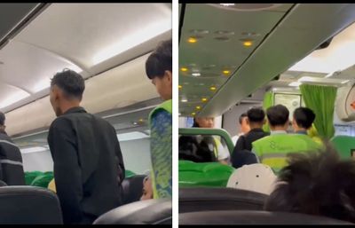 Viral! Seorang Pria Diamankan karena Merokok Dalam Pesawat Citilink, Kirain Naik Angkot Kali