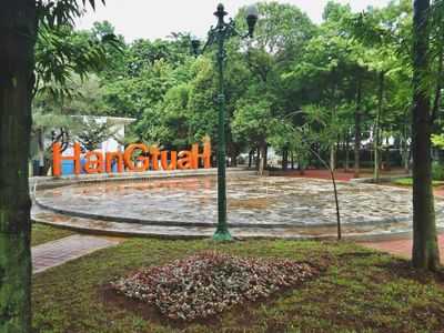 Taman Hang Tuah di Jakarta Selatan, Keindahan Baru dari Ribuan Koper Bekas