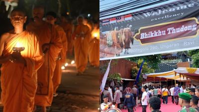 Kota Semarang Kembali Sambut Bhikkhu Thudong Internasional 2024