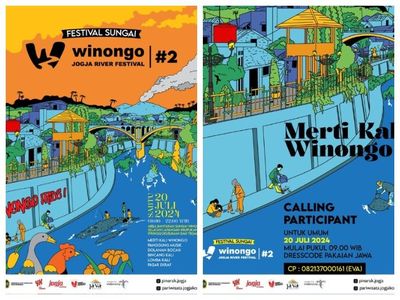 Nikmati Akhir Pekan Besok Bersama Winongo Jogja River Festival ke-2, Ada Apa Saja?