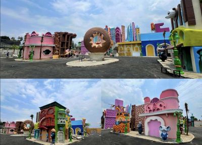 Ibarbo Park, Destinasi Kota Kartun Pertama di Jogja yang Seru dan Unik