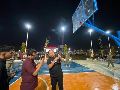 Sehari Soft Launching Ring Basket di Alun-alun Jember Copot dan Ada Vandalisme, Bupati Jember Beri Pesan Ini