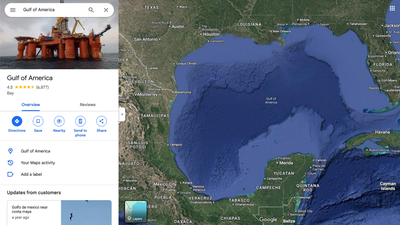 Dari Teluk Meksiko Jadi Teluk Amerika, Google Maps Ikuti Perintah Donald Trump