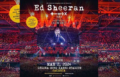 Antrean Tiket Presale Konser Ed Sheeran di Jakarta Terpantau Masih Sepi