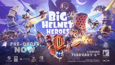 Big Helmet Heroes Siap Diluncurkan 6 Februari 2025: Pertarungan Seru dengan Gaya Unik!