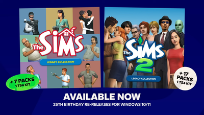 Rayakan Ulang Tahun ke-25, EA Rilis Ulang The Sims 1 & 2 di PC