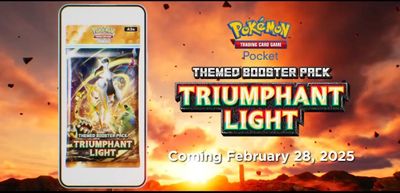 Ekspansi Pokémon TCG Pocket: Triumphant Light Meluncur Hari Ini
