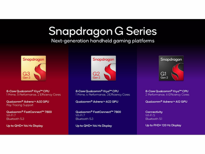 Qualcomm Luncurkan Snapdragon G3, G2, dan G1 Gen 2 untuk Gaming