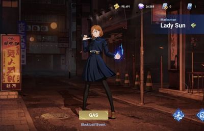 Cara Mendapatkan Skin Nobara Kugisaki Lady Sun di HoK