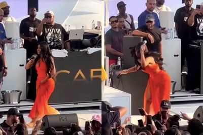 Cardi B Dilaporkan ke Polisi Usai Insiden Lempar Mic Gara-gara Disiram Minuman