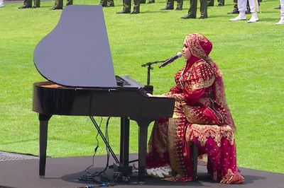 Putri Ariani Bawakan Lagu Rungkad di HUT Ke-78 RI, Bikin Seisi Istana Negara Ikut Joget