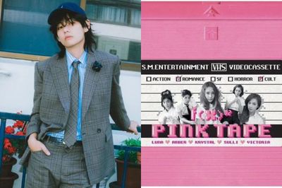 V BTS Ungkap Album Pink Tape f(x) Jadi Inspirasinya dalam Debut Solo