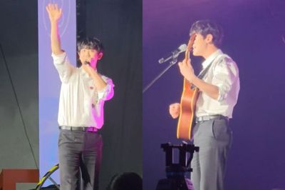 Momen Chanyeol EXO saat Fanmeeting di Manila, Pukau Penggemar dengan Lagu Nothin