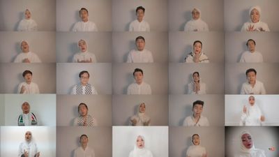 Kolaborasi Musisi Indonesia di Lagu Jangan Menangis, Indonesia Bernyanyi (Song for Palestine)