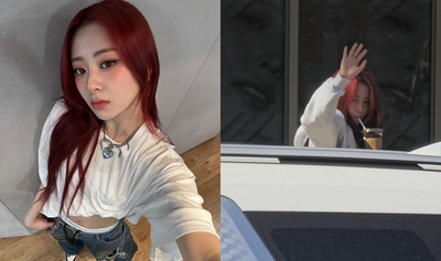 Yunjin LE SSERAFIM Dikritik Fans Internasional karena Minum Starbucks