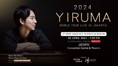 Konser Perdana Sold Out, Yiruma Umumkan Show Hari Kedua