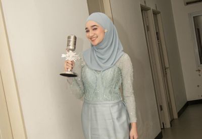 Nabila Taqiyyah Sabet Piala di SCTV Awards 2024 sebagai Pendatang Baru Paling Ngetop