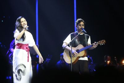 Momen Ardhito Pramono dan Fanny Soegi Hibur Penonton Java Jazz Festival 2024 di Panggung MLDSPOT Hall