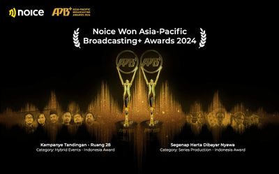 Noice Raih Penghargaan di Asia-Pacific Broadcasting+ Awards 2024