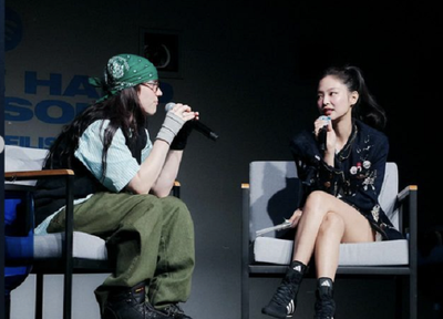 Promosi Album Hit Me Hard and Soft di Korea, Billie Eilish Ketemu Jennie BLACKPINK dan Zico
