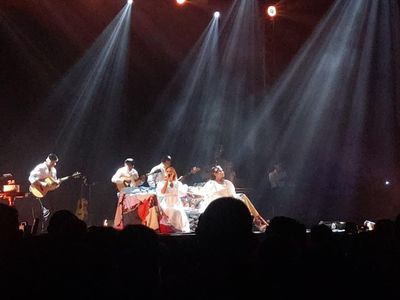 Nadin Amizah Gaungkan Free Palestine saat Tampil di We The Fest 2024