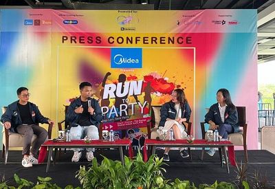 Gabungkan Olahraga dan Musik, Midea Run to Party Hadirkan Dikta hingga Juicy Luicy