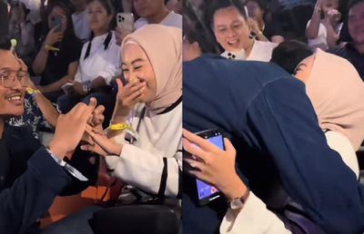 Viral Momen Romantis di Konser Bruno Mars: Seorang Pria Melamar Kekasihnya!