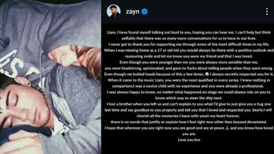 Zayn Malik Tulis Pesan Duka Mendalam atas Meninggalnya Liam Payne: Love You Bro
