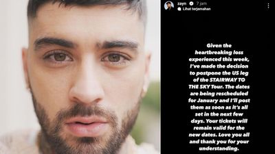 Zayn Malik Tunda Tur Stairway to the Sky di AS, Masih Berduka atas Meninggalnya Liam Payne