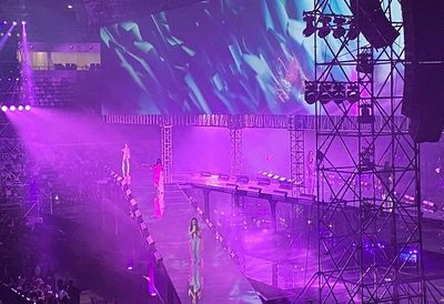 Super Girls Lyodra, Tiara, Ziva Perdana Sepanggung dengan 3 Diva di Konser Super Diva