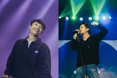 Tereliminasi dari Idol, Jibon Tampil Bareng Juicy Luicy di Konser Medan Bawakan Lagu Tanggung Jawab