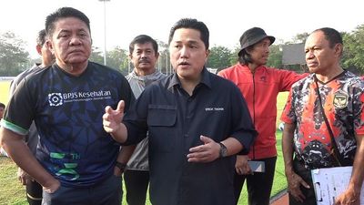 Erick Thohir Pantau Seleksi Timnas Indonesia U-17 di Palembang, Ini Kriteria Pemain yang Diharapkan